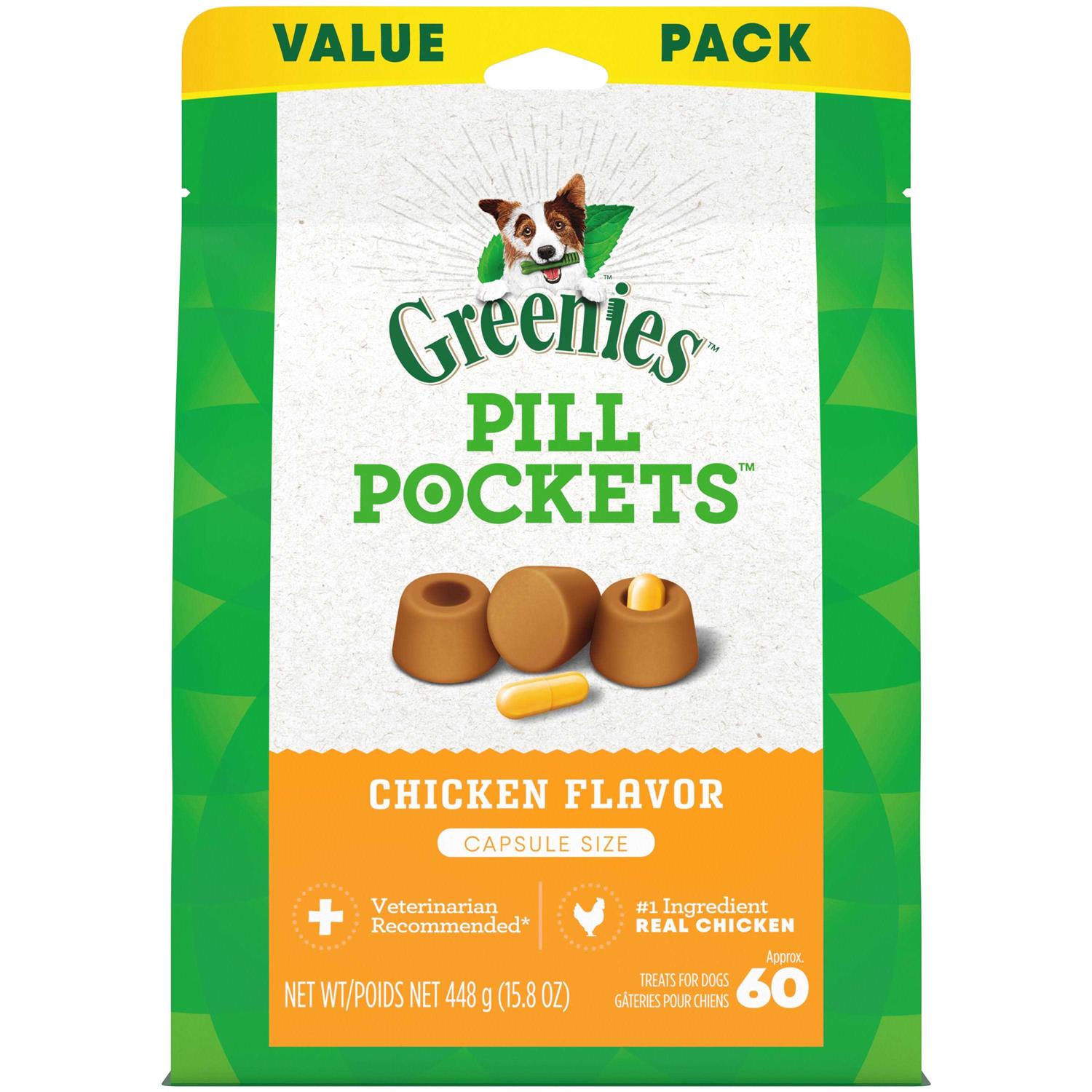 GREENIES PILL POCKETS Dog Treats - Healthber