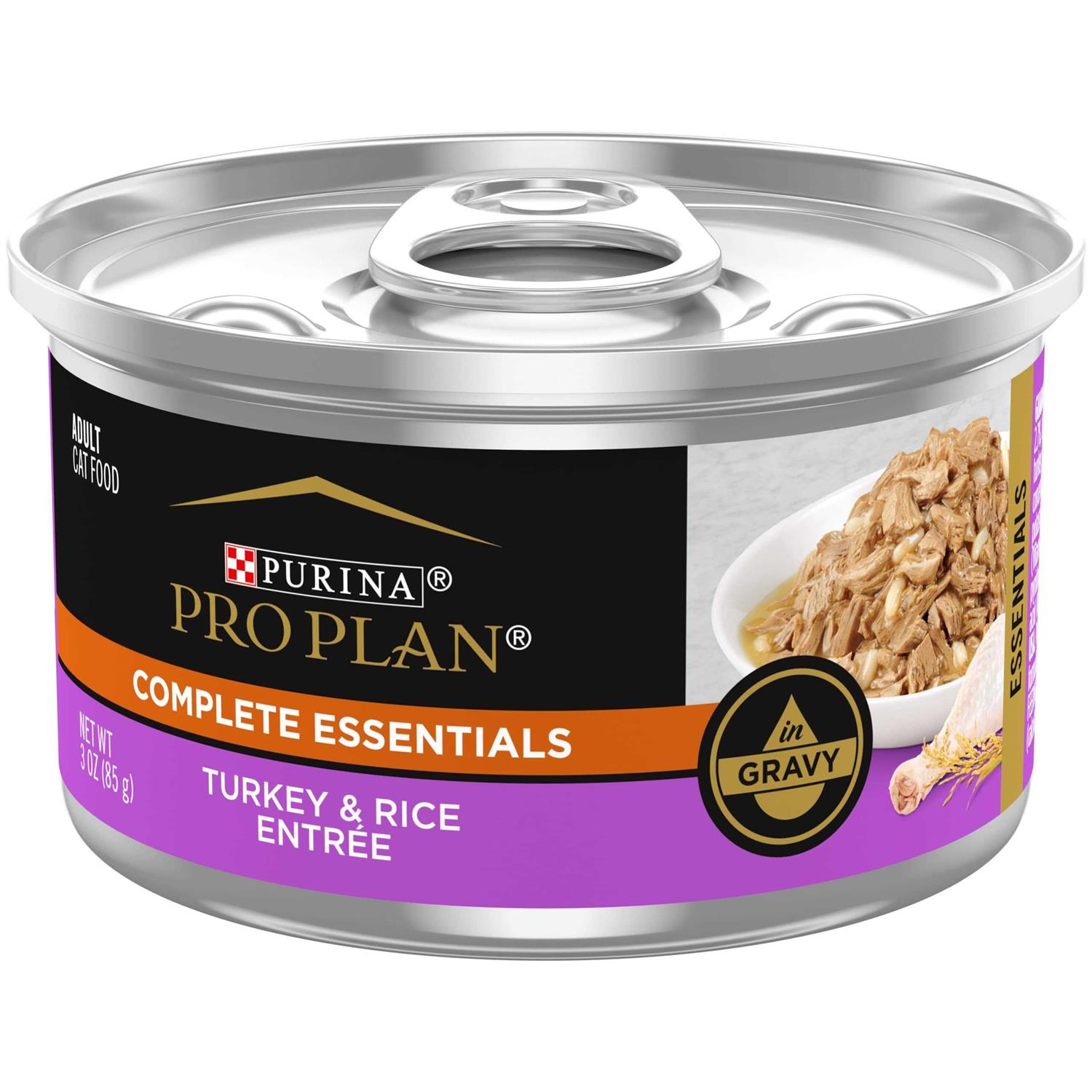 Pro Plan Cat Turkey & Rice Entree Canned Food - Healthber