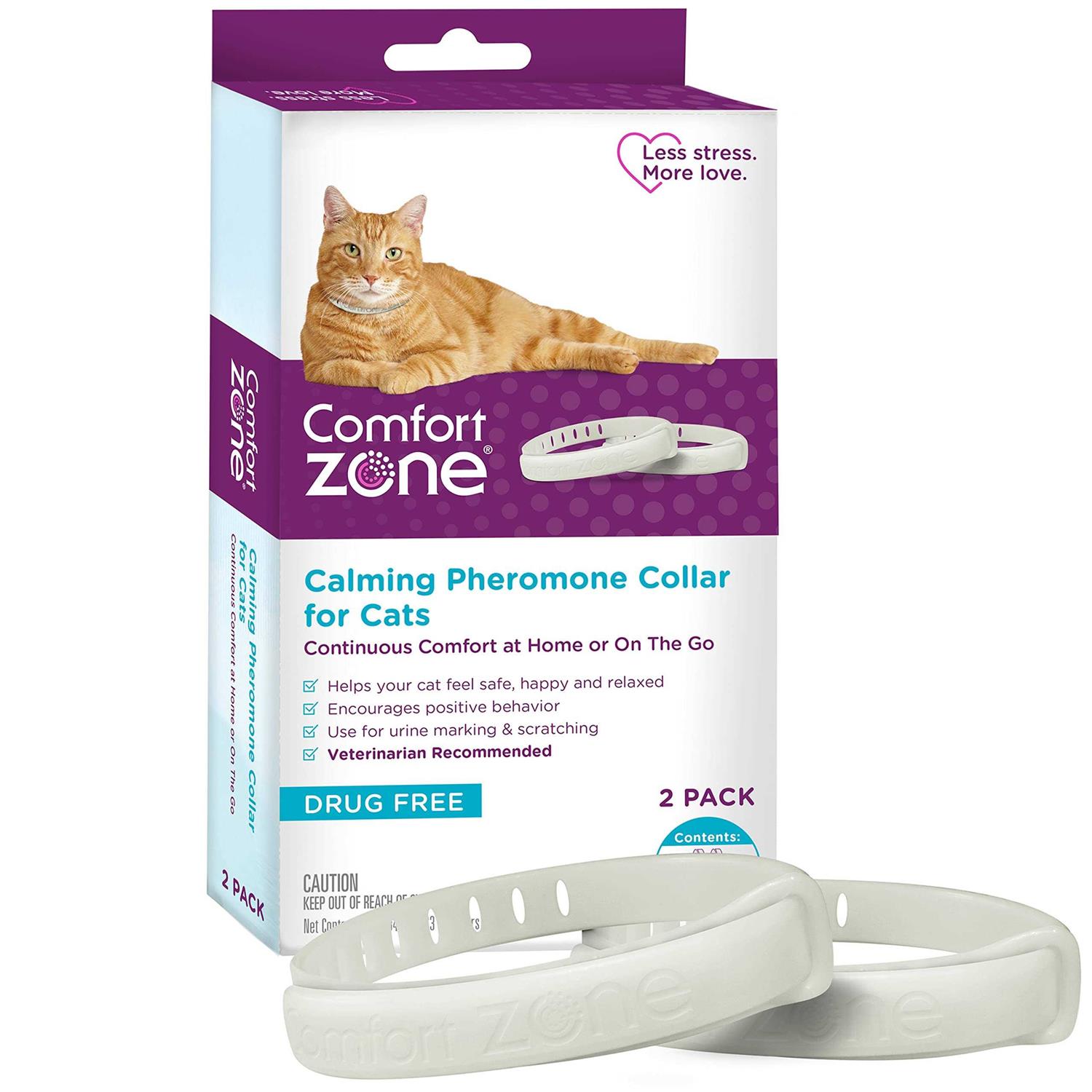 Comfort Zone Cat Calming Collar - Healthber