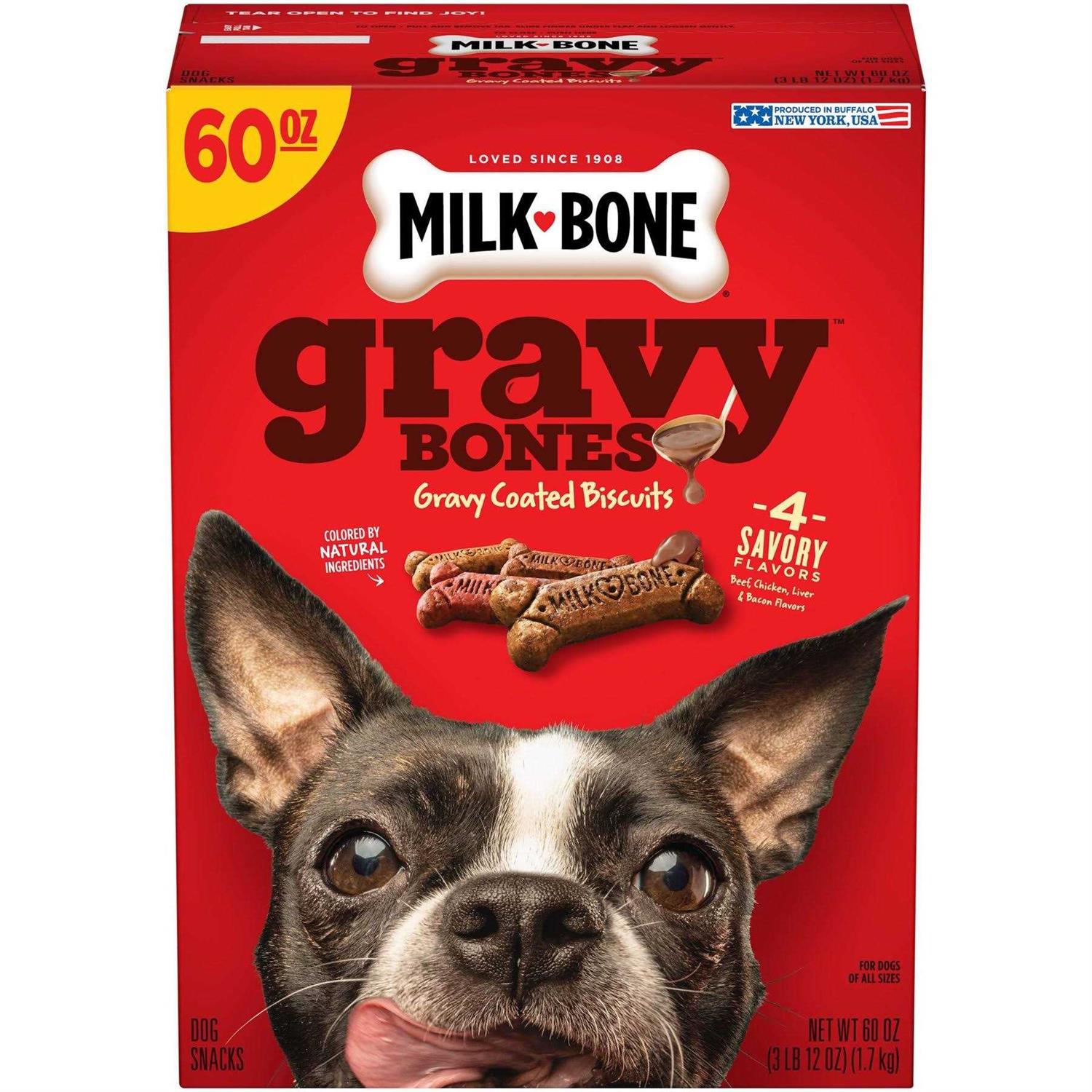 Milk-Bone GravyBones Dog Biscuits - Healthber