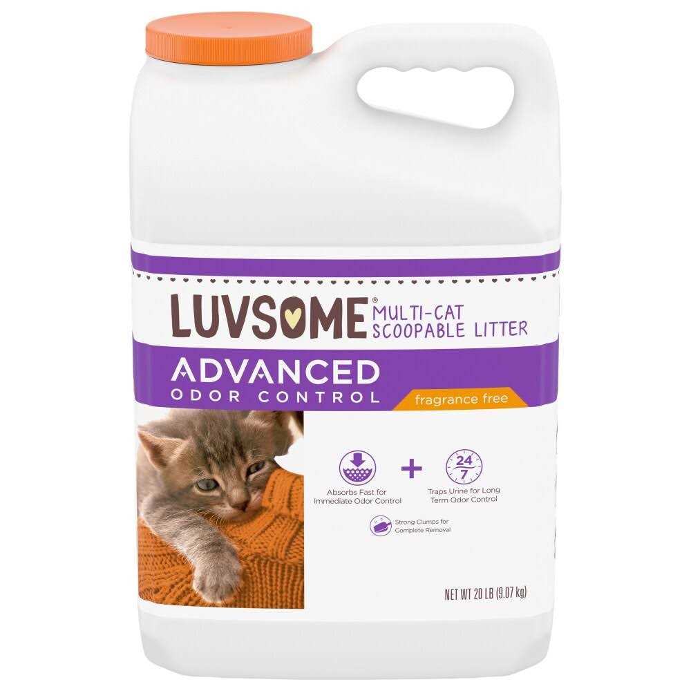Luvsome Multi-Cat Scoopable Litter - Healthber