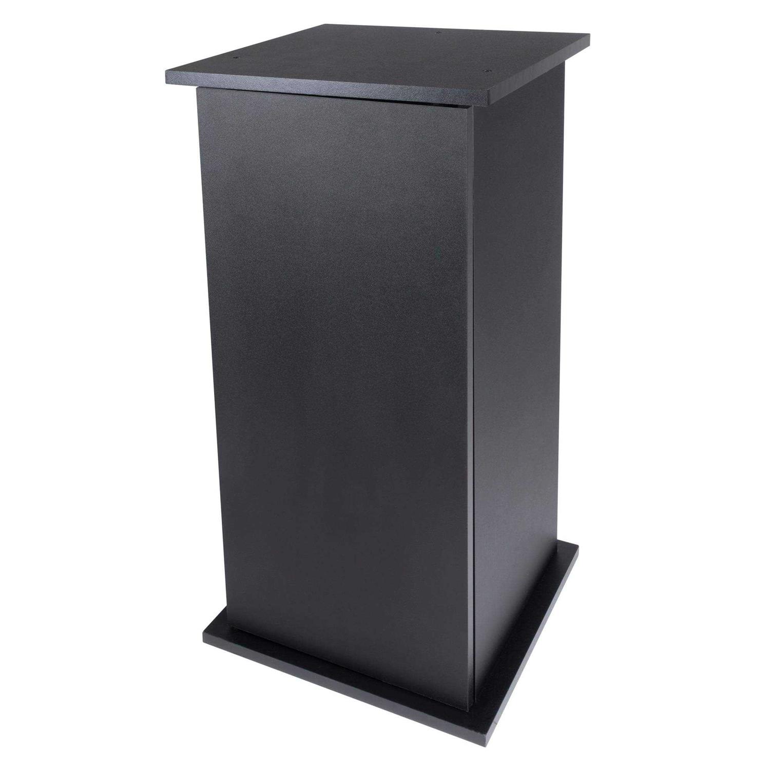 Aqueon Black Pedestal Aquarium Stand - Healthber