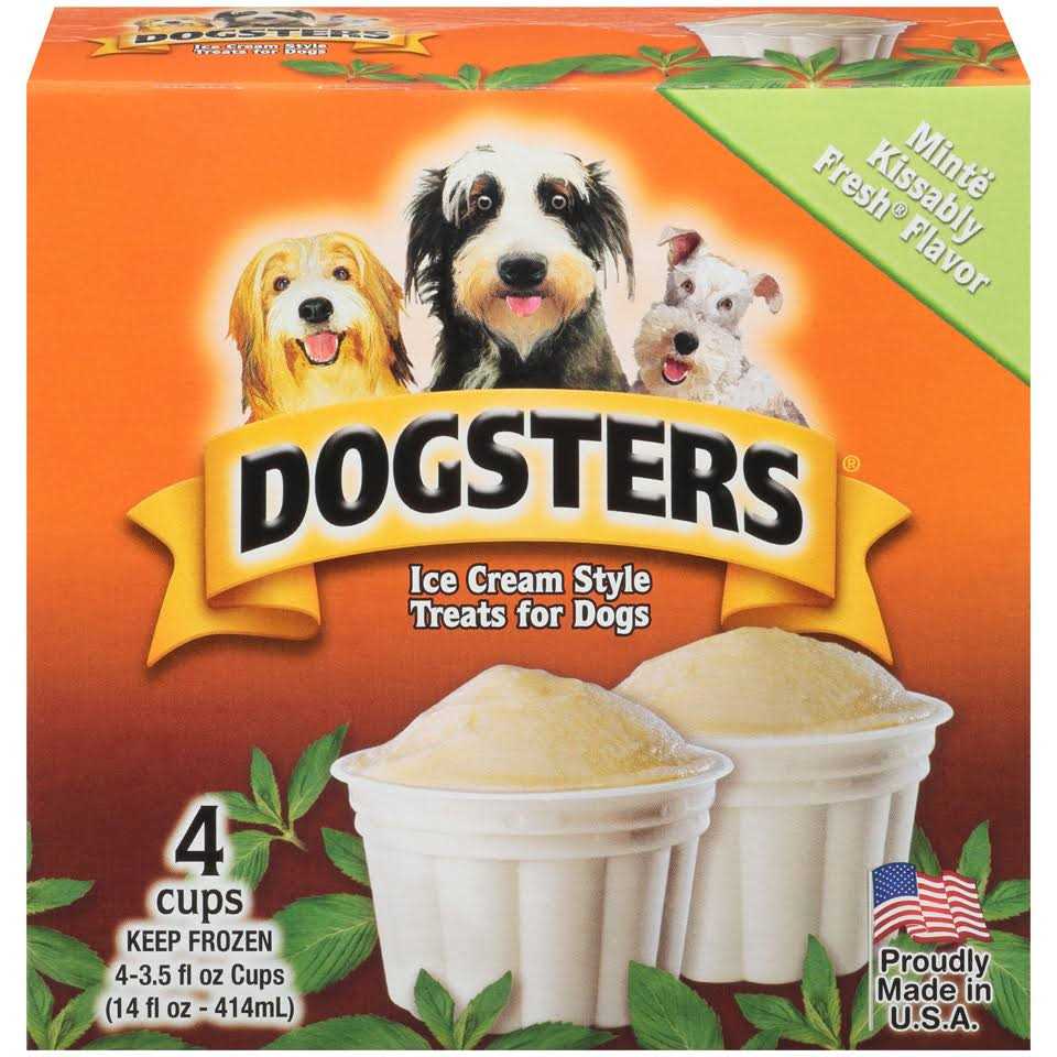 Dogsters Ice Cream Style Treats for Dogs - Healthber