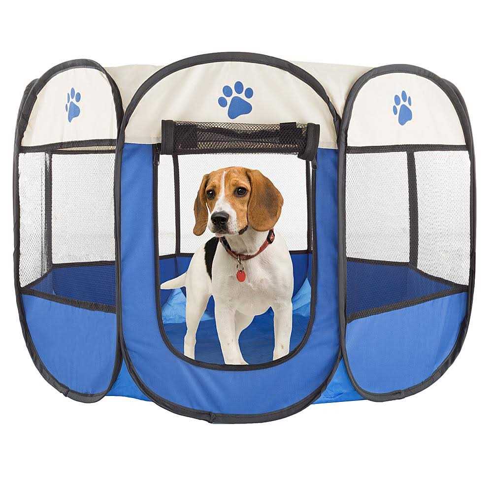 Pet Adobe Portable Pop-Up Pet Playpen - Healthber