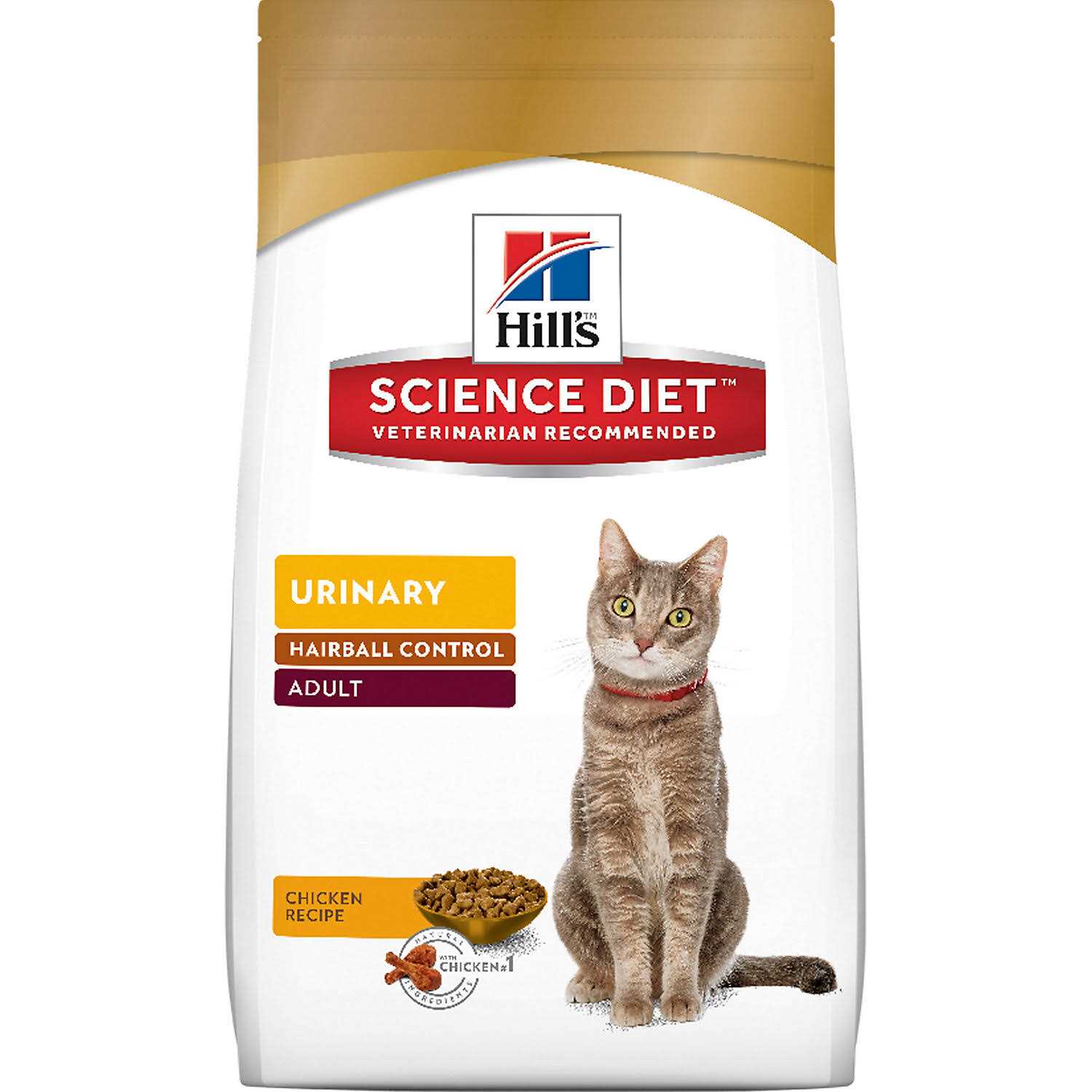 Science Diet Urinary & Hairball Control Adult Dry Cat Food - Healthber