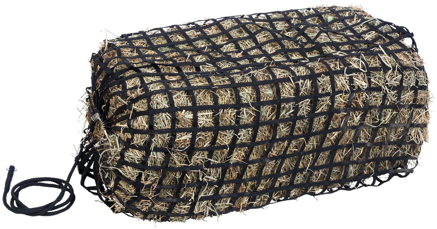 2x2 Web Square Hay Bale Slow-Feeder for Horses - Healthber