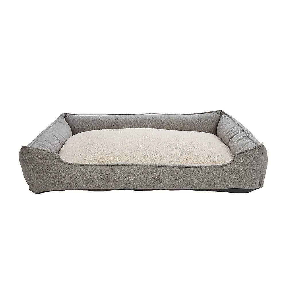Top Paw Chambray Cuddler Dog Bed - Healthber