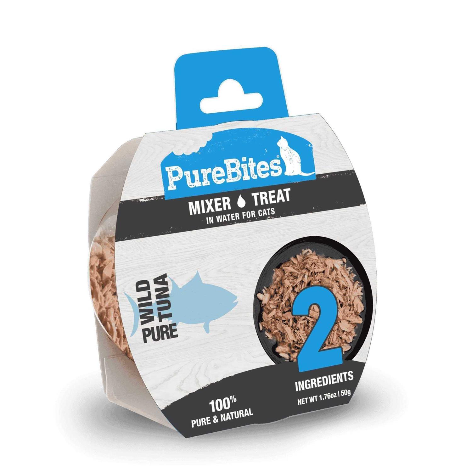 PureBites Mixers Wild Skipjack Tuna in Water Cat Food - Healthber