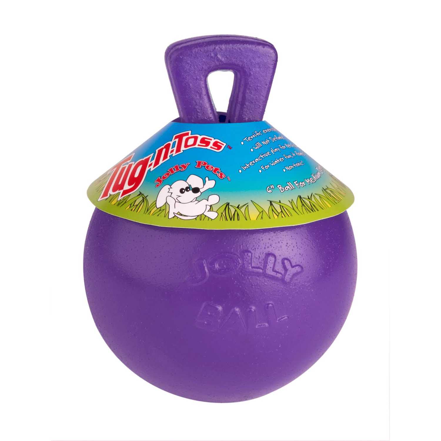 Jolly Pets Tug N Toss Ball - Healthber