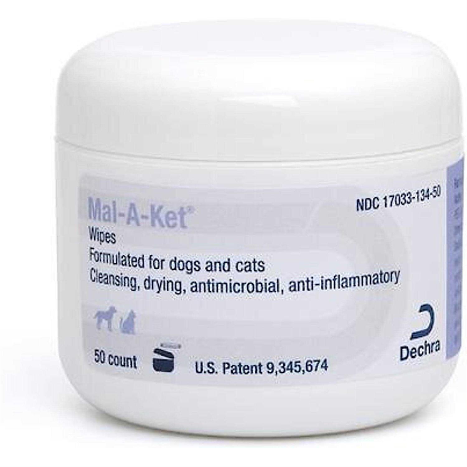 Mal-a-ket Wipes for Dogs & Cats - Healthber