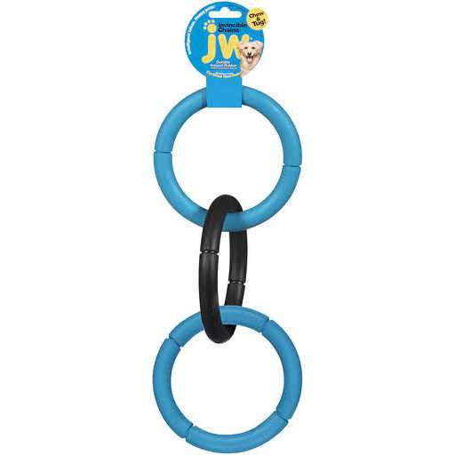 JW Pet Invincible Chains Dog Toy - Healthber