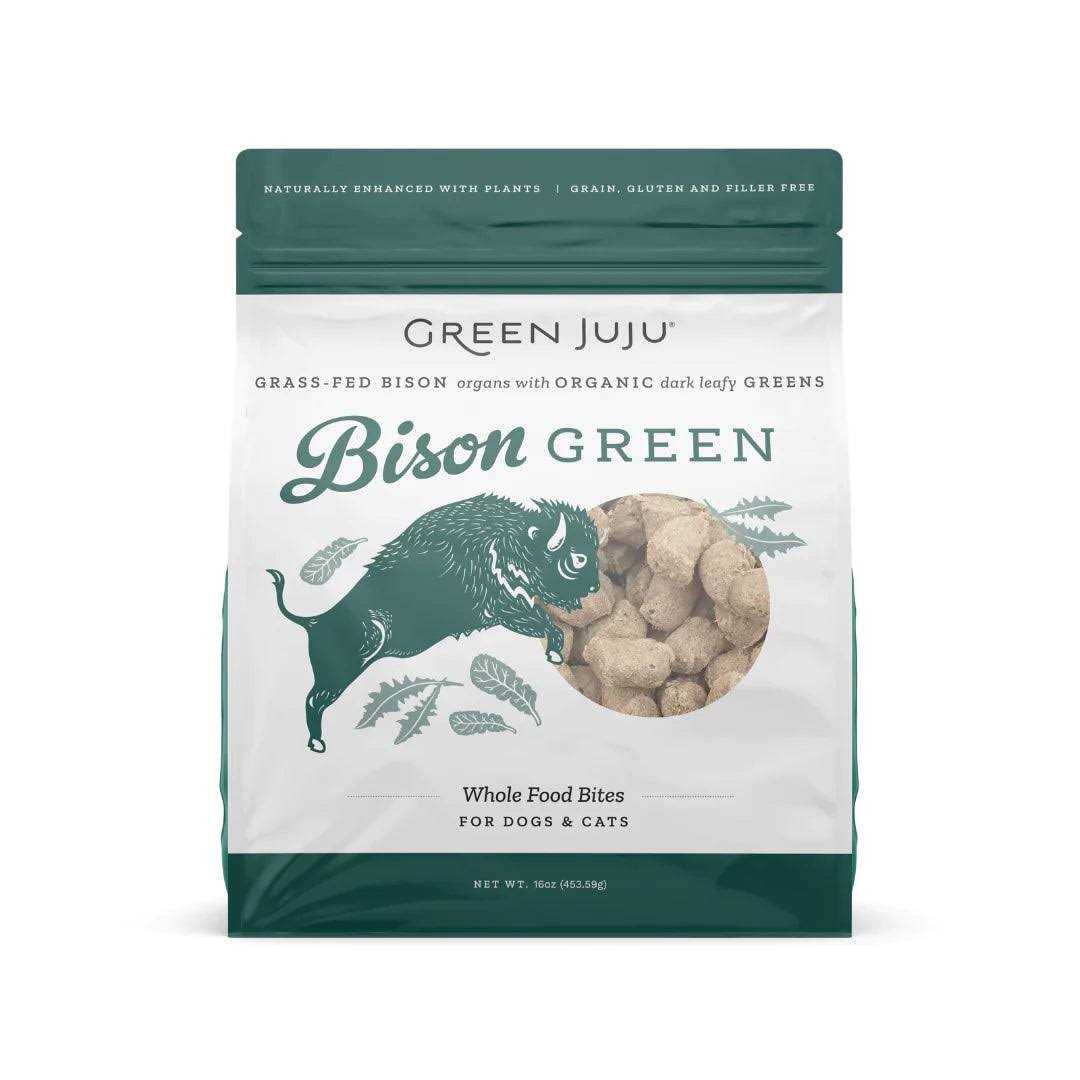 Green Juju Bison Green Freeze Dried - Healthber