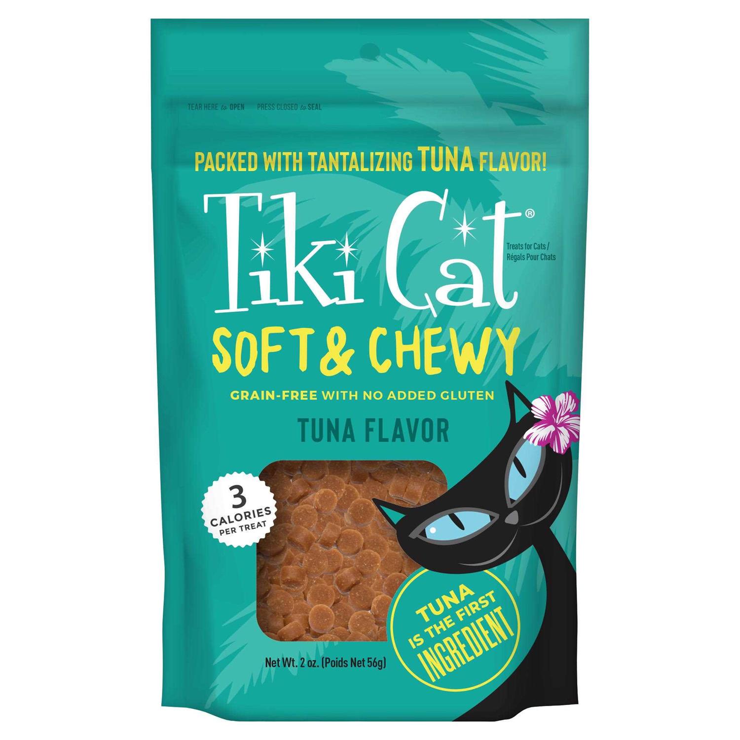 Tiki Cat Soft & Chewy Cat Treats Tuna - Healthber