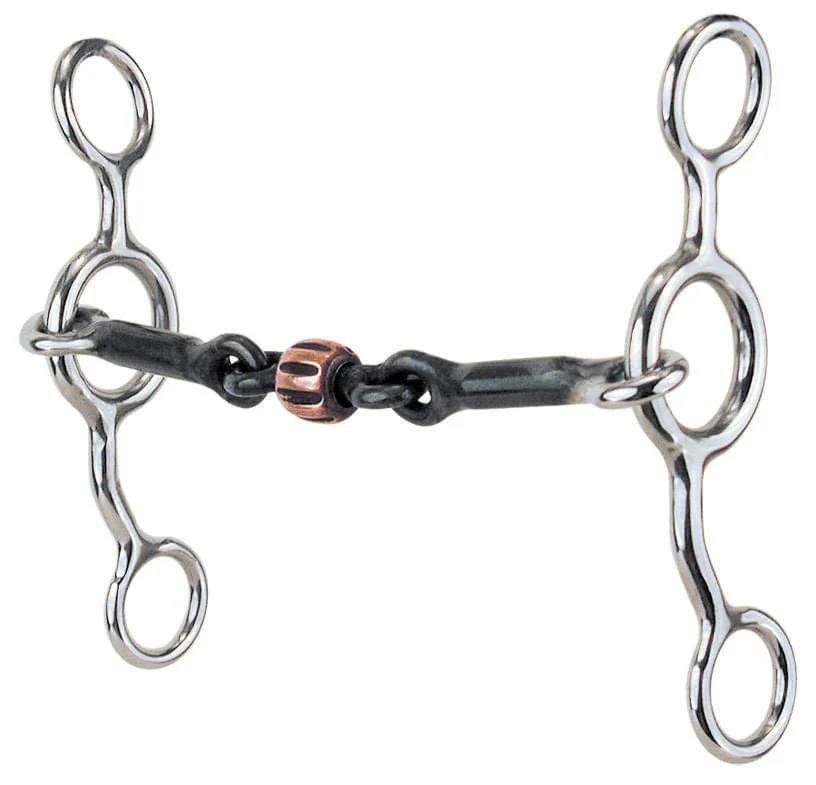 Reinsman Junior Cow Horse 3-Piece and Roller Bit - Healthber