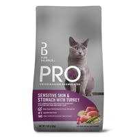 Pure Balance Pro+ Sensitive Skin & Stomach with Turkey Dry Cat Food - Healthber