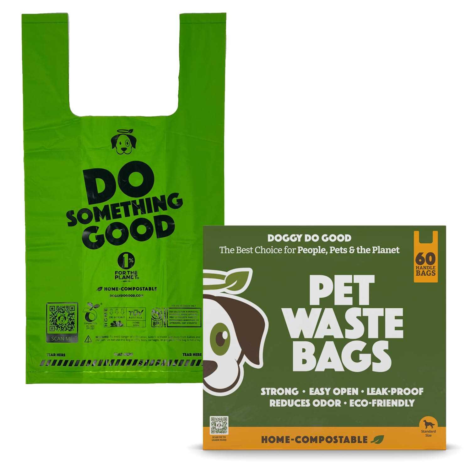 Doggy Do Good Poop Bags Dog Waste Bags Unscented - Healthber