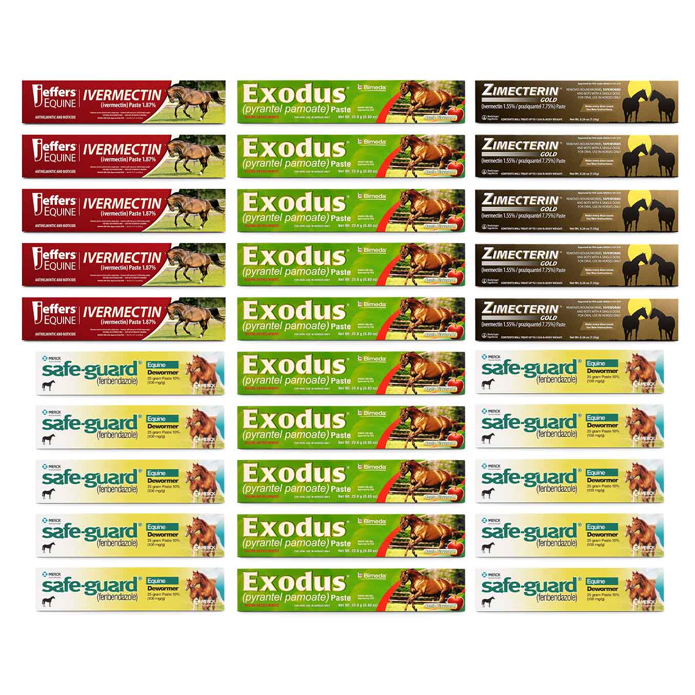 Premium Horse Wormer Kit for 5 Horses - Healthber