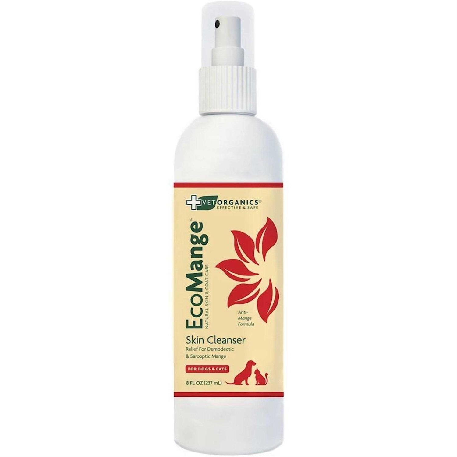 Vet Organics EcoMange Dog & Cat Mange Skin Treatment - Healthber