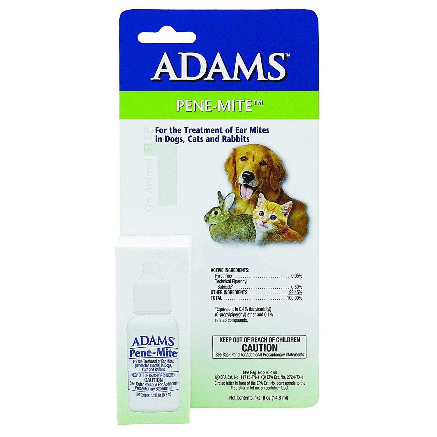 Adams Ear Mite Treatment - Healthber