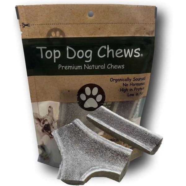 Elk Antler Huge Split Top Dog Chews - Healthber