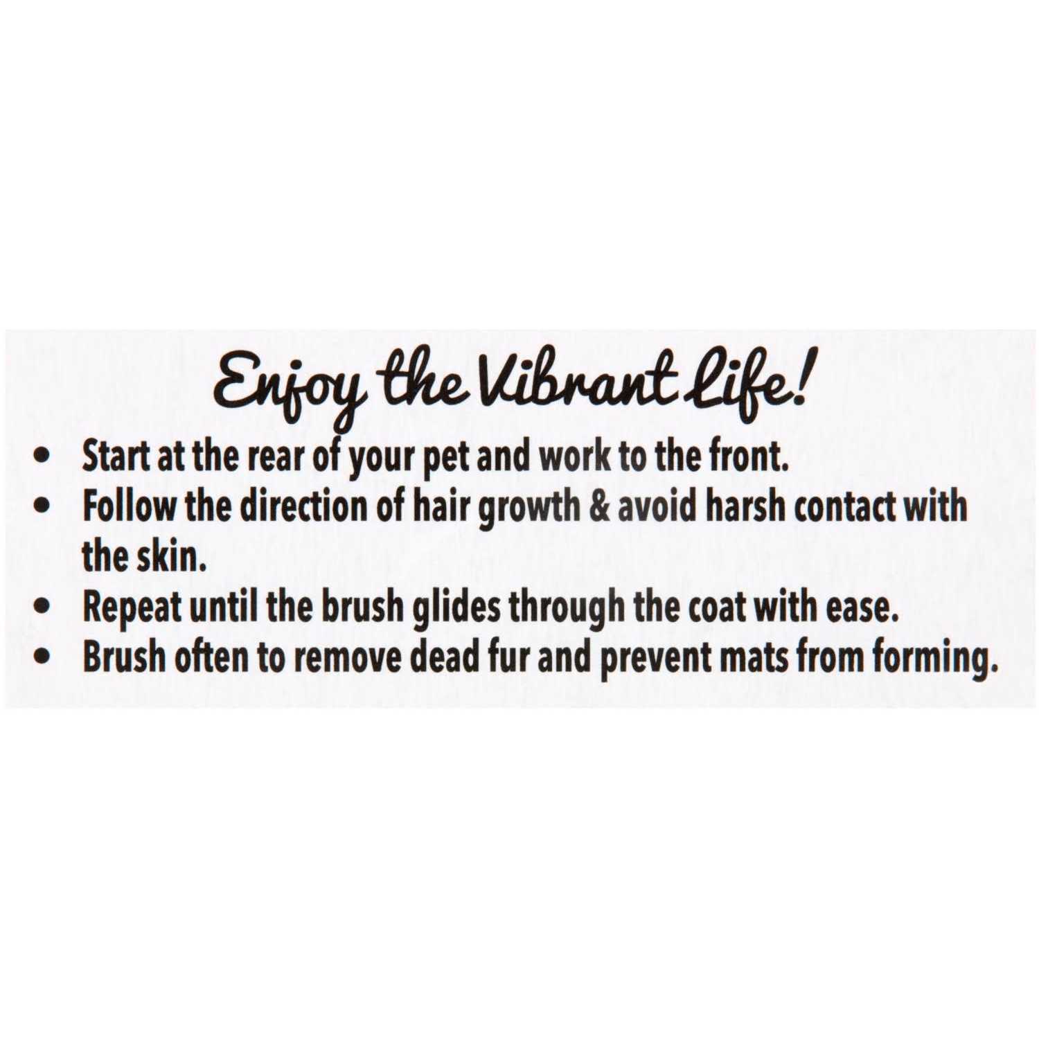 Vibrant Life Slicker Brush for Cats - Healthber