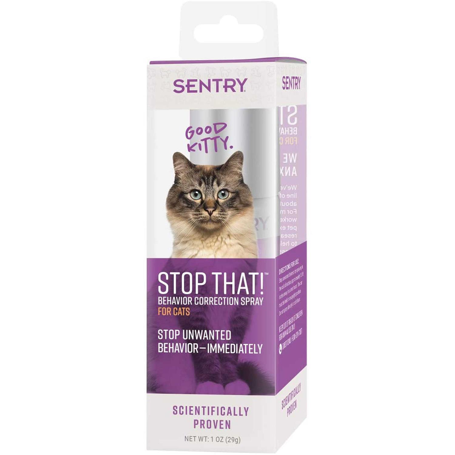 Sentry Stop That! Behavior Correction Spray for Cats - Healthber