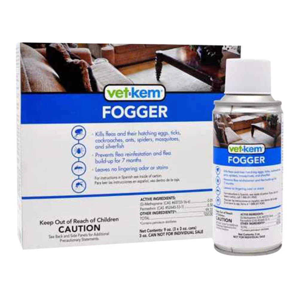 Vet-Kem Fogger, 3 (3 oz Cans) - Healthber