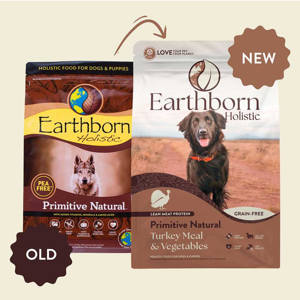 Earthborn Holistic Primitive Natural Grain Free Dry Dog Food - Healthber