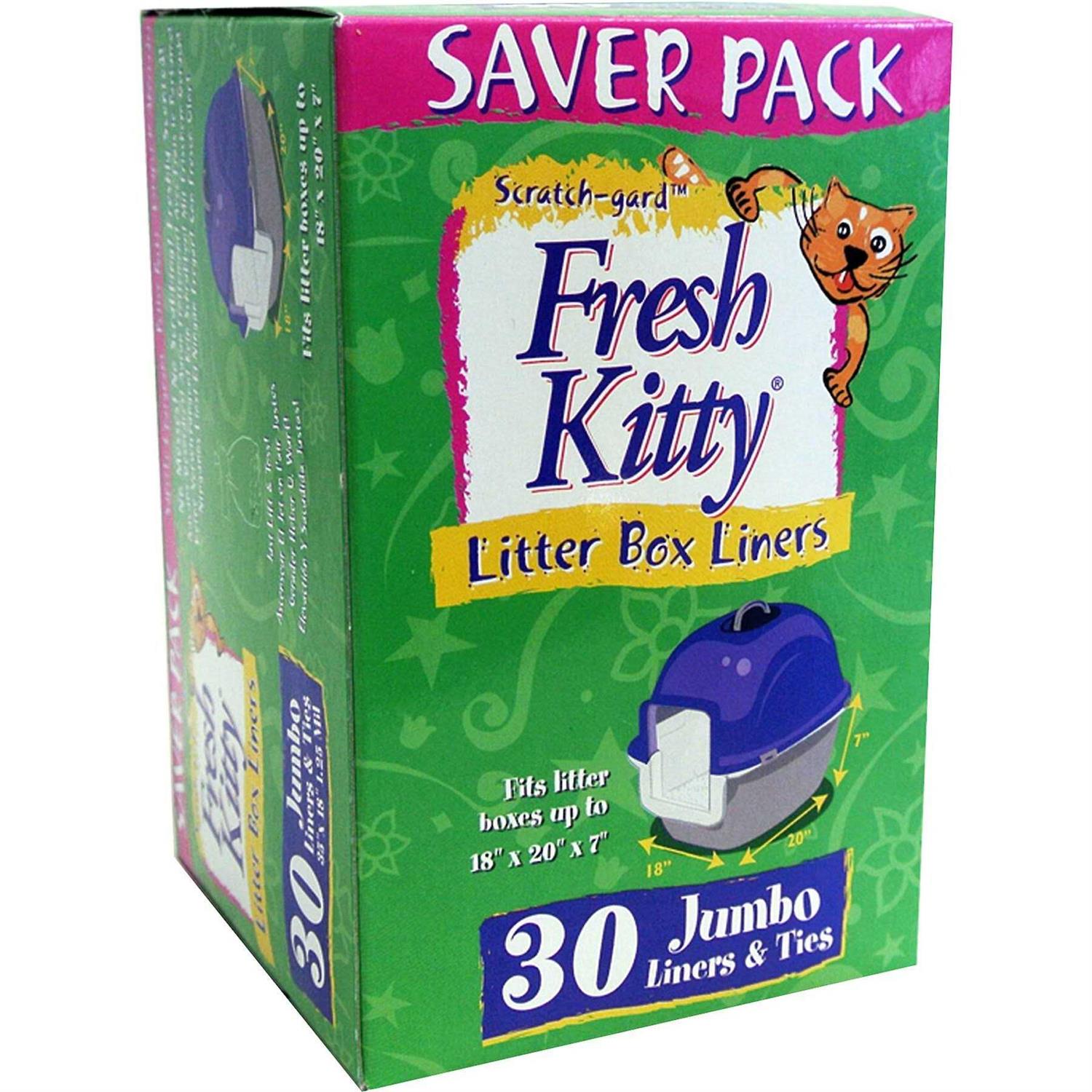 Fresh Kitty Litter Box Liners - Healthber