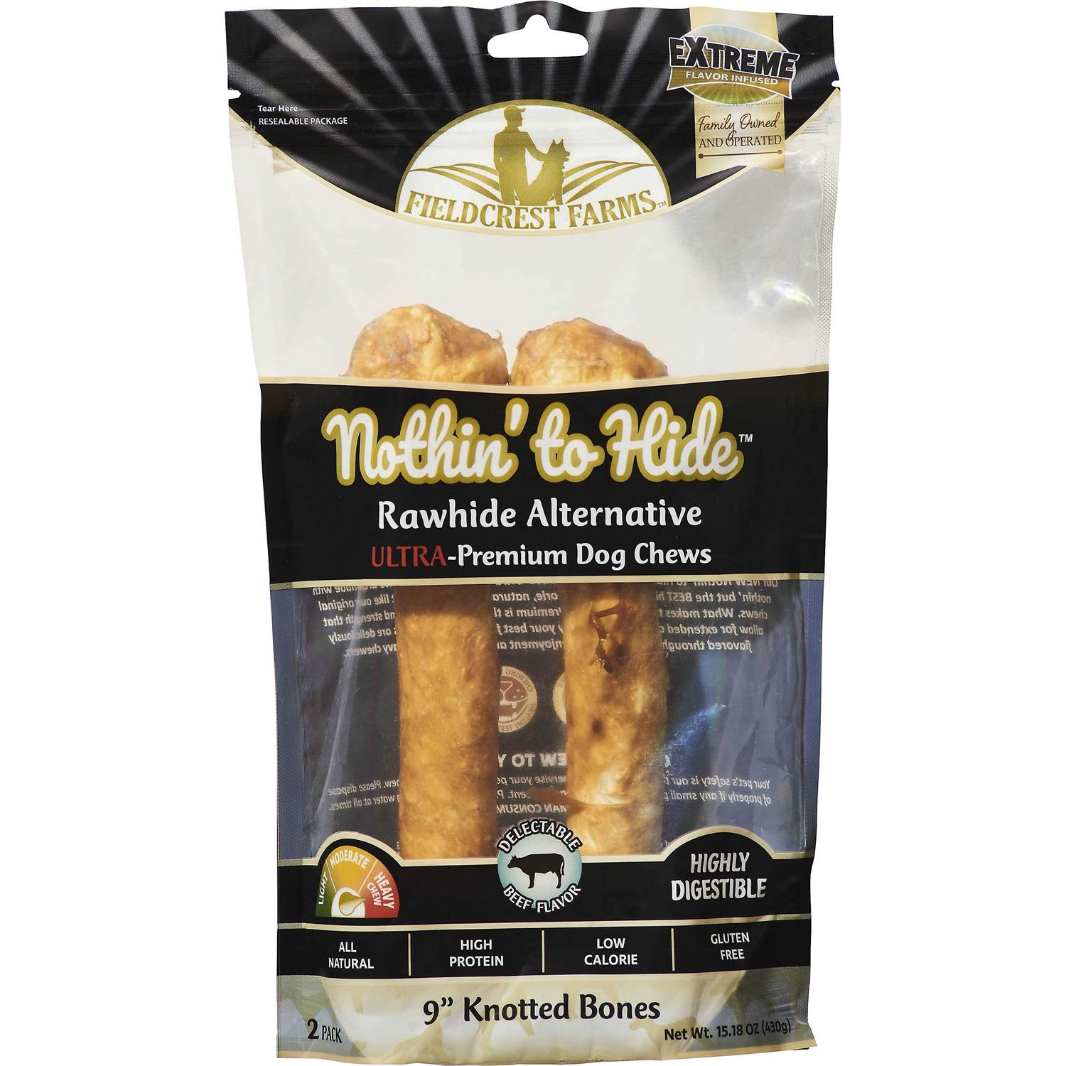 Nothin to Hide Ultra Knotted Bone Beef - Healthber