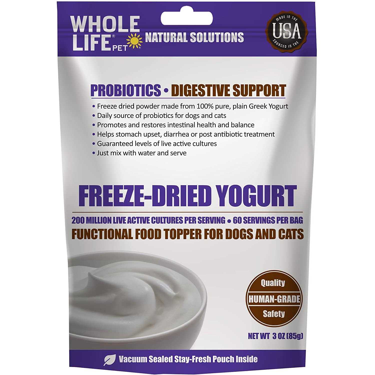 Whole Life Pet Nutritionals Freeze Dried Yogurt Powder - Healthber