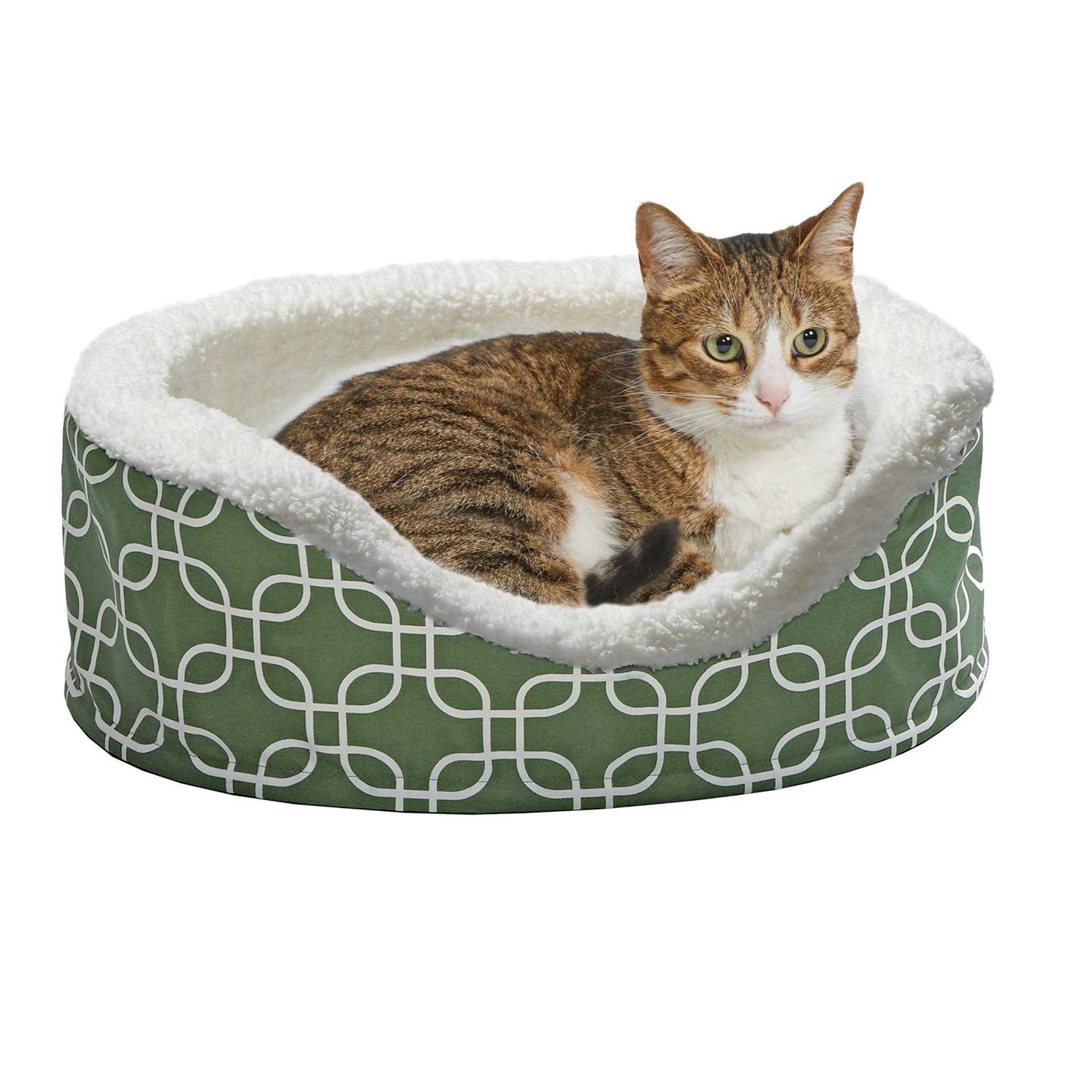 Quiet Time Teflon Nesting Dog Pet Bed - Healthber