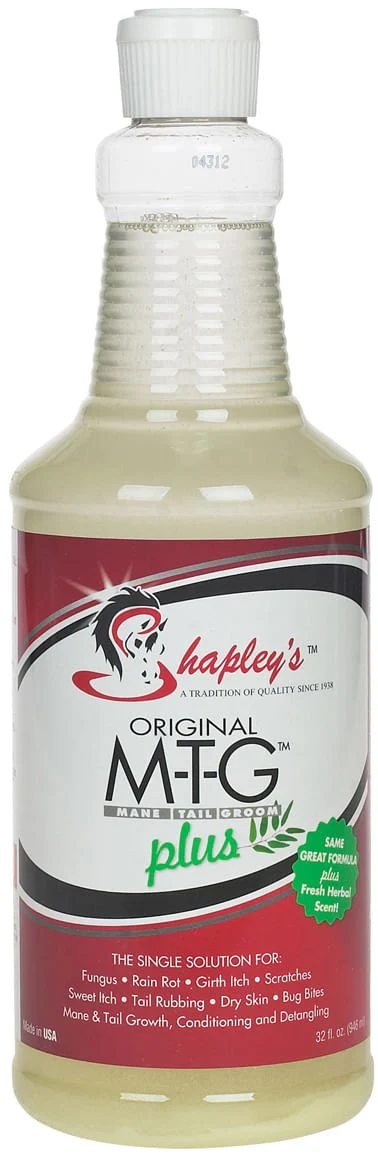 Shapley's M-T-G Plus Conditioner/Detangler for Horses, 32 oz - Healthber
