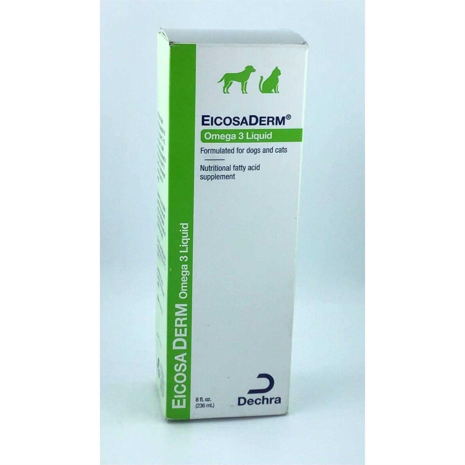 Dechra EicosaDerm Omega 3 Liquid for Dogs & Cats - Healthber