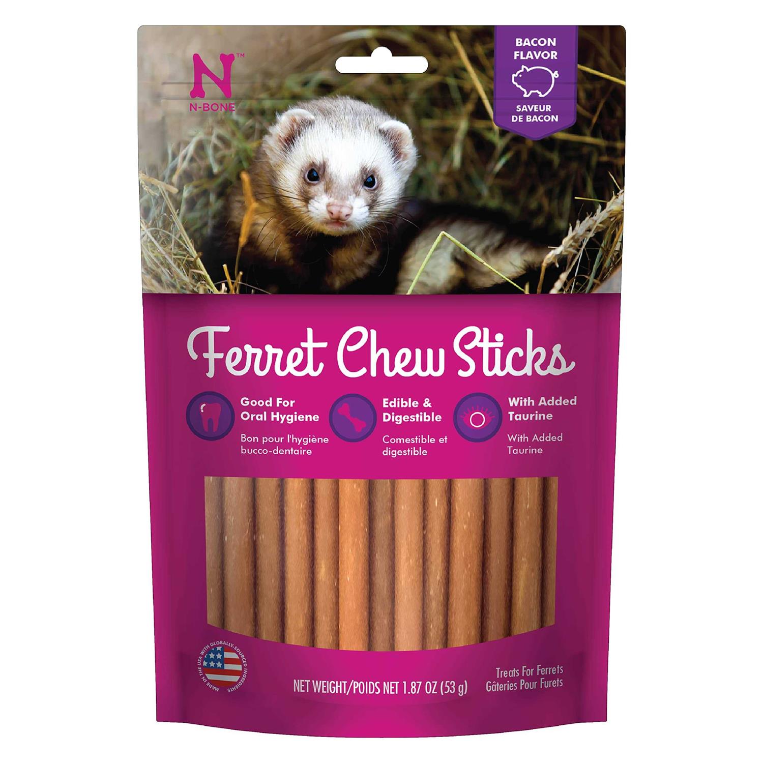 N-Bone Ferret Chew Sticks Flavor - Healthber