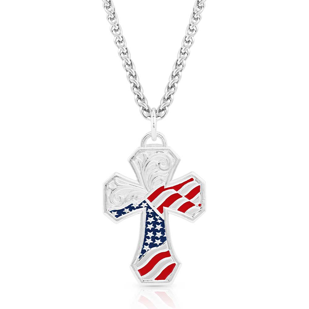 Blessed American Made Cross Necklace - Healthber
