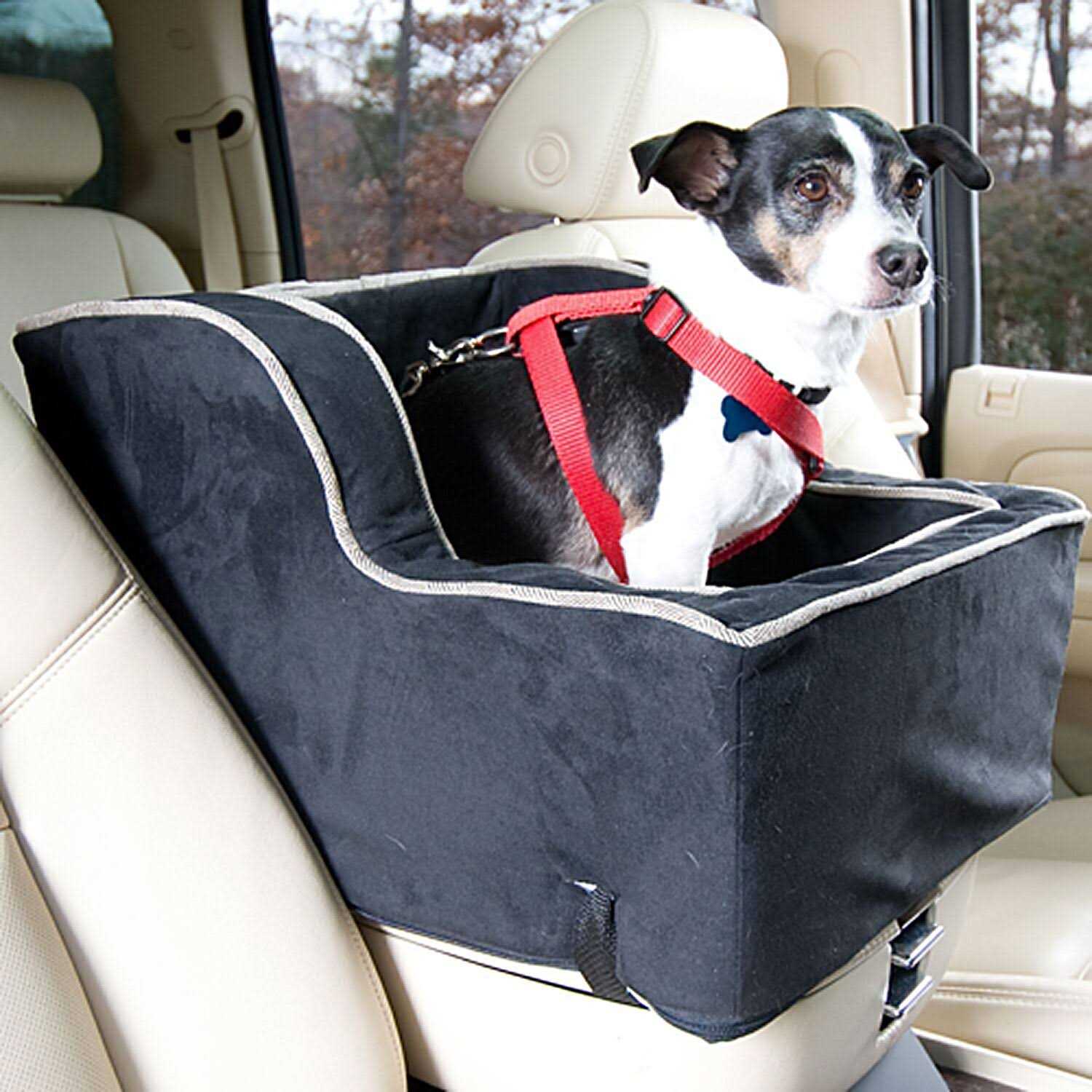 Snoozer High Back Luxury Console Pet Car Seat - Healthber