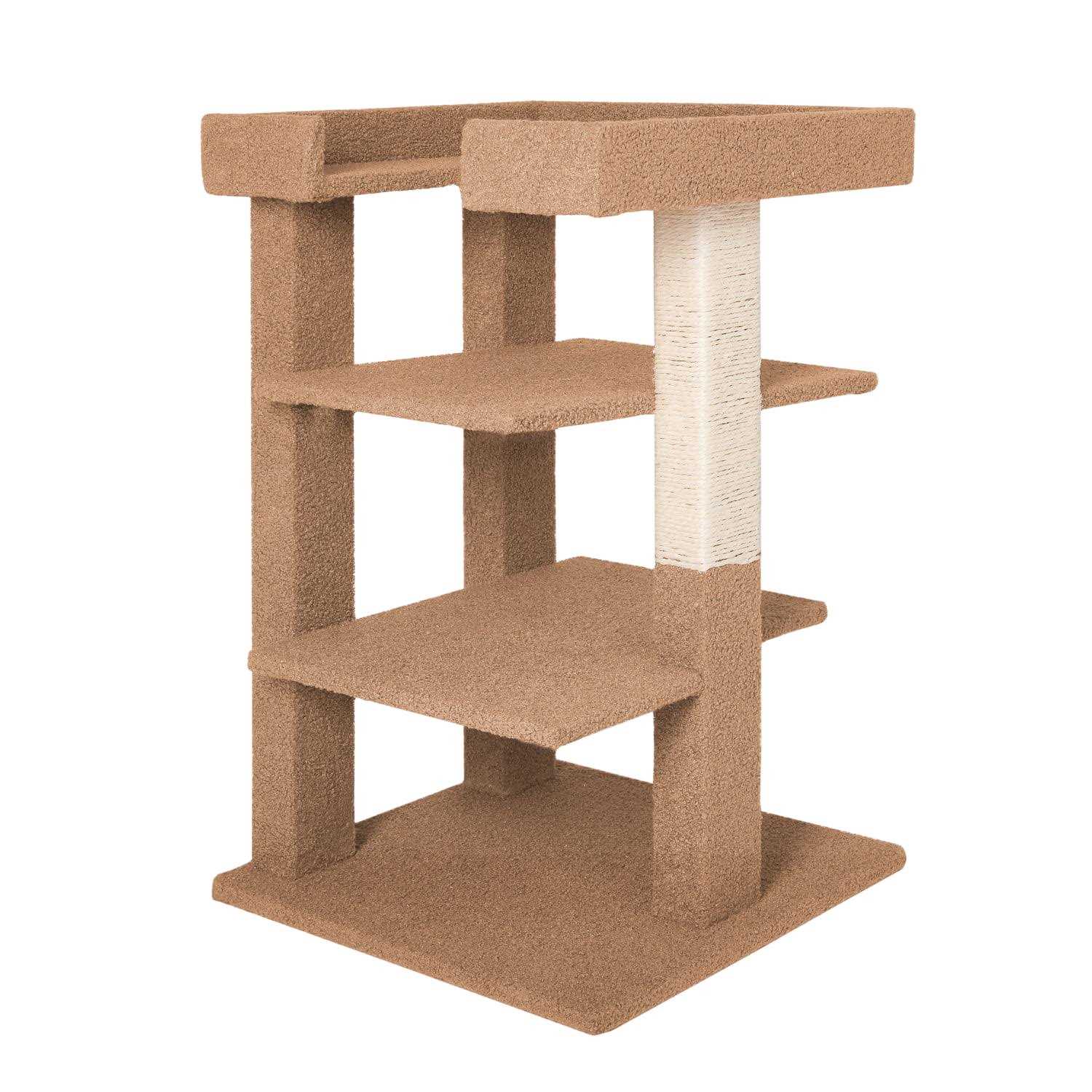 HOMESTOCK Cat Tree for Large Cats Cat Activity with Scratching Post - Healthber
