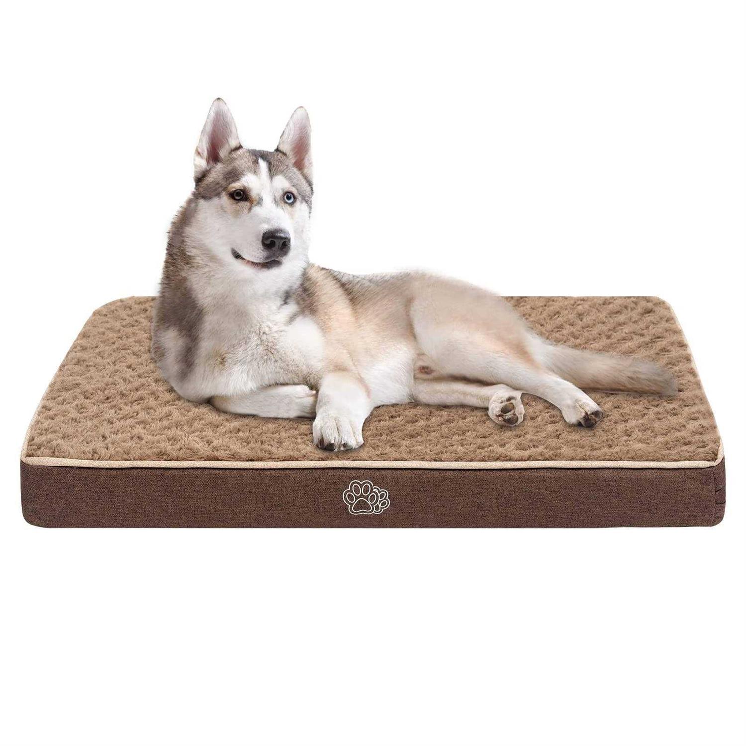 EMPSIGN Dog Bed Crate Pad Washable Removable Cover - Healthber