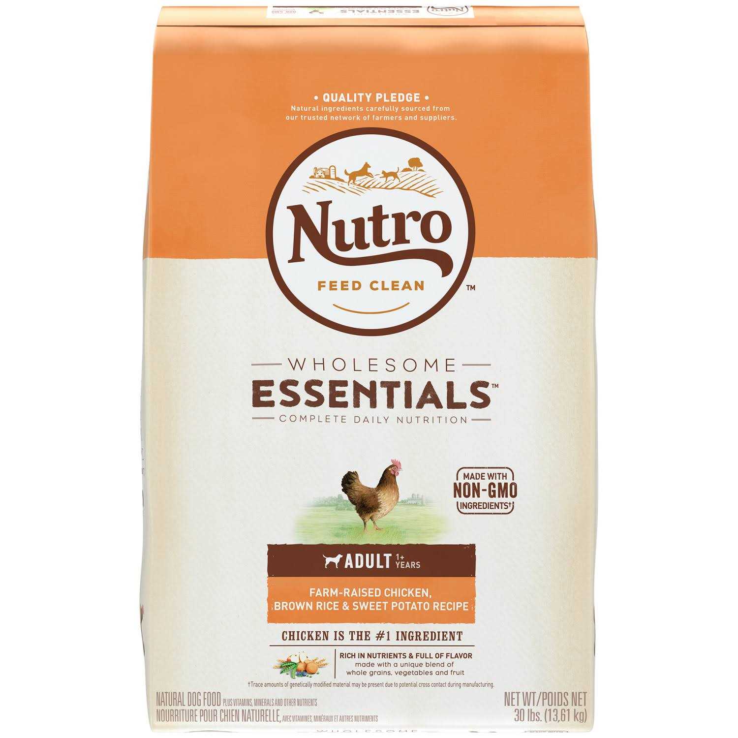 Nutro Natural Choice Adult Chicken & Brown Rice Dry Dog Food - Healthber