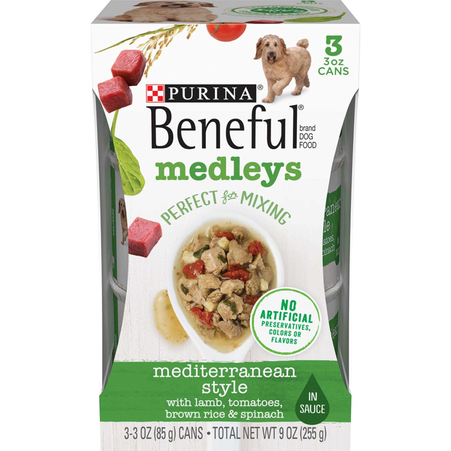 Purina Beneful Medleys Wet Dog Food - Healthber