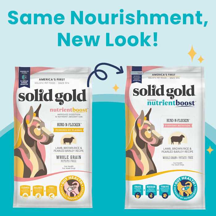 Solid Gold Hund-N-Flocken Dry Dog Food Lamb - Healthber