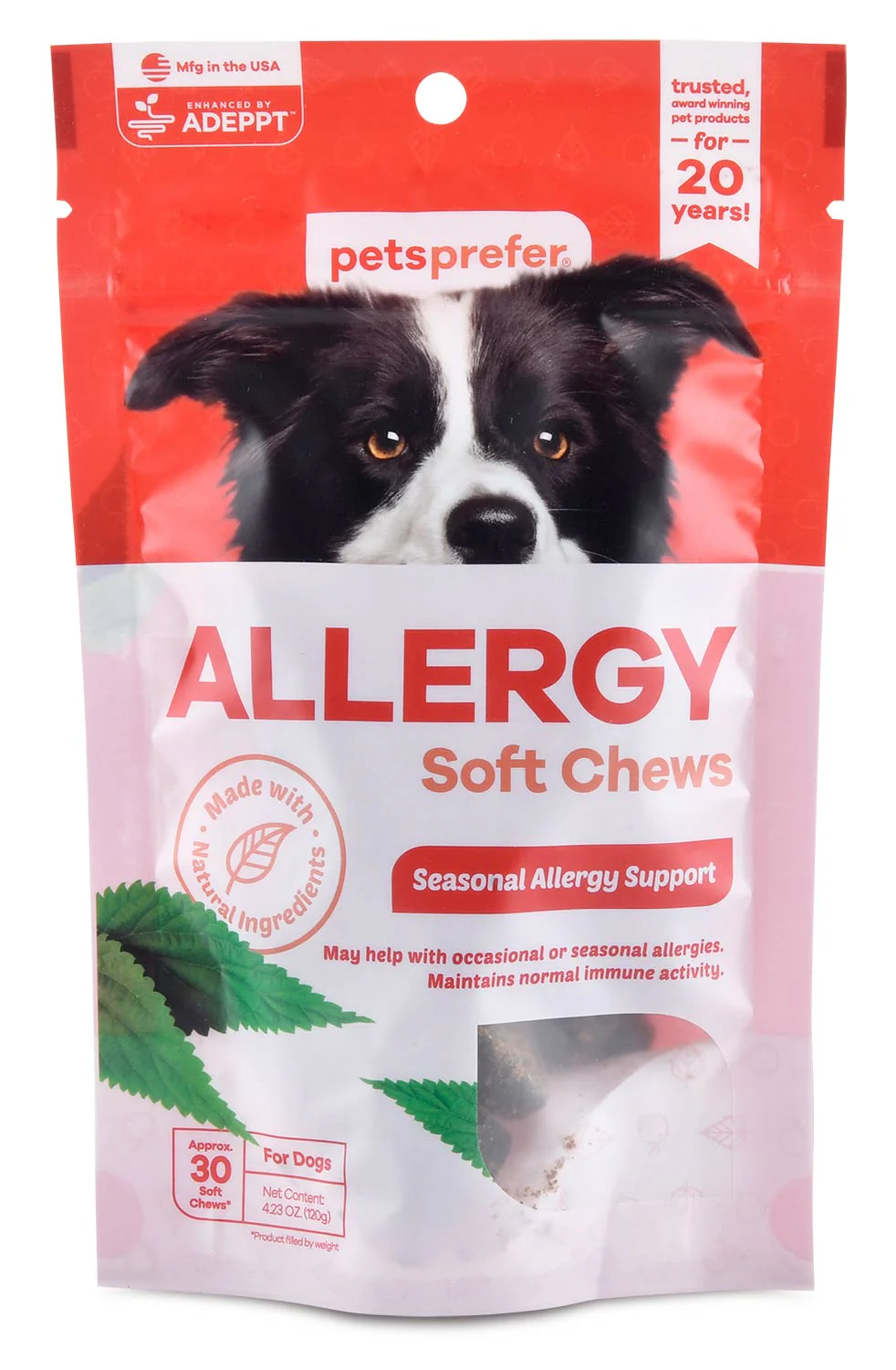 PetsPrefer Allergy Soft Chews w/ ADEPPT - Healthber
