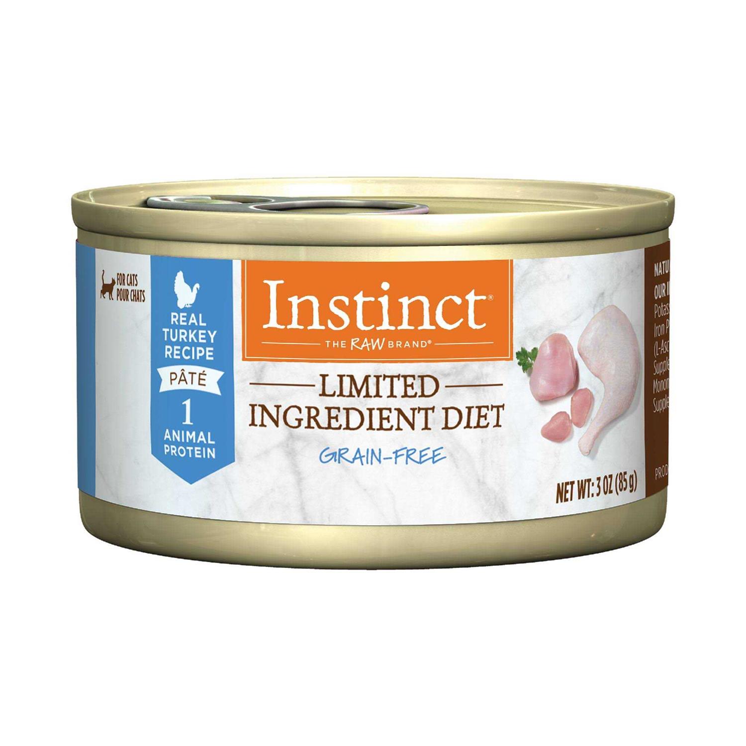 Nature’s Variety Instinct Limited Ingredient Diet Cat Food Grain Free Turkey - Healthber