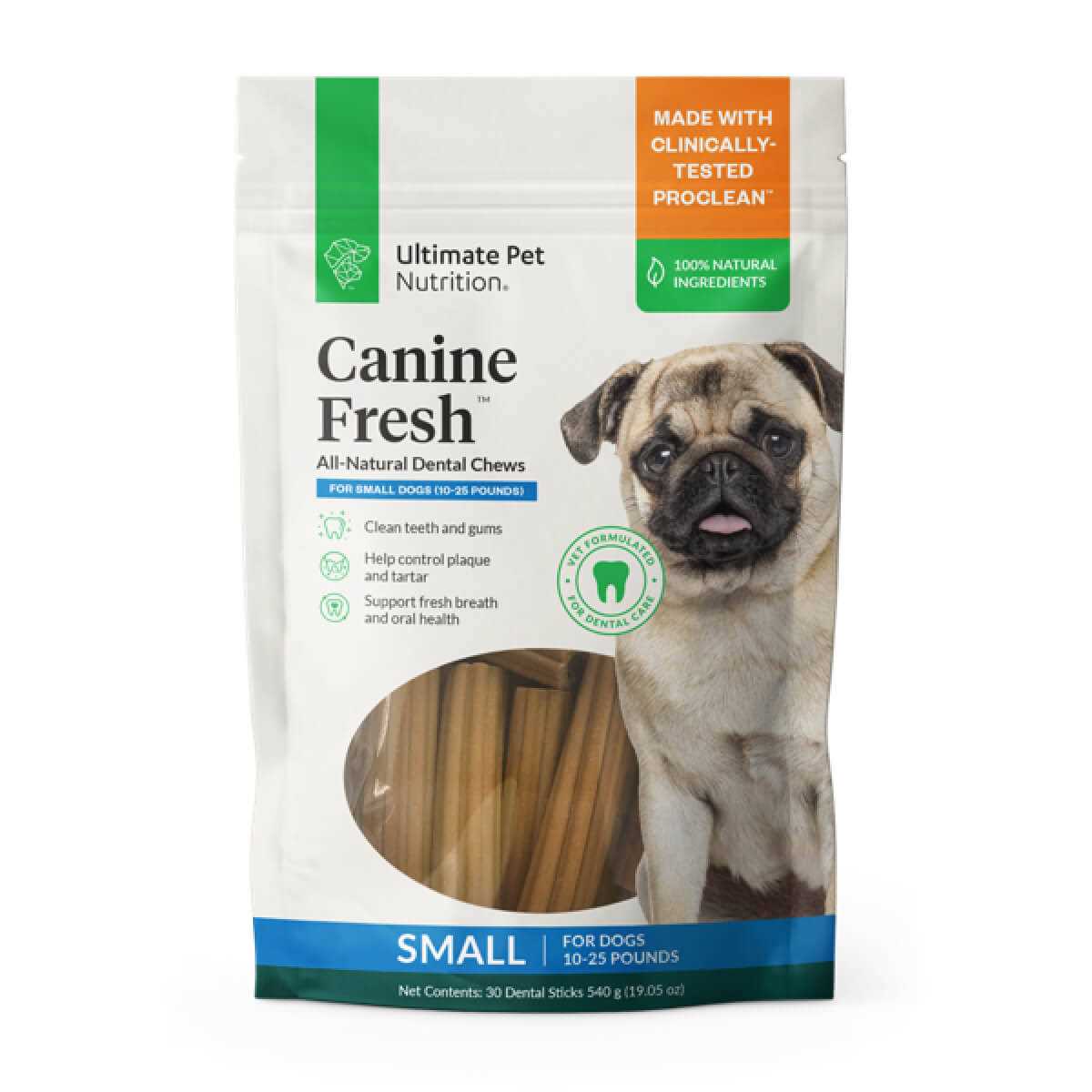 Ultimate Pet Nutrition All Natural Canine Fresh Dental Chews Sticks Dogs - Healthber