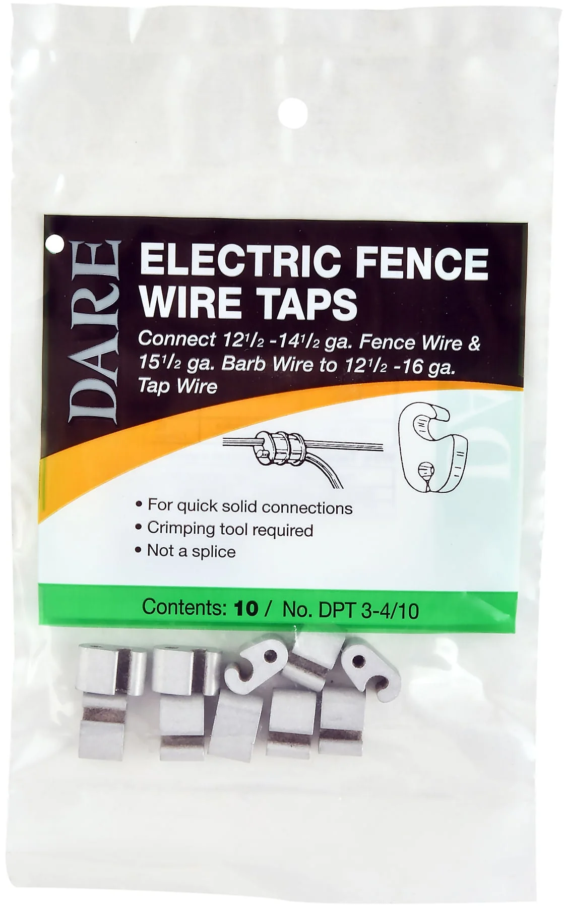 Electric Fence Taps, package of 10 - Healthber