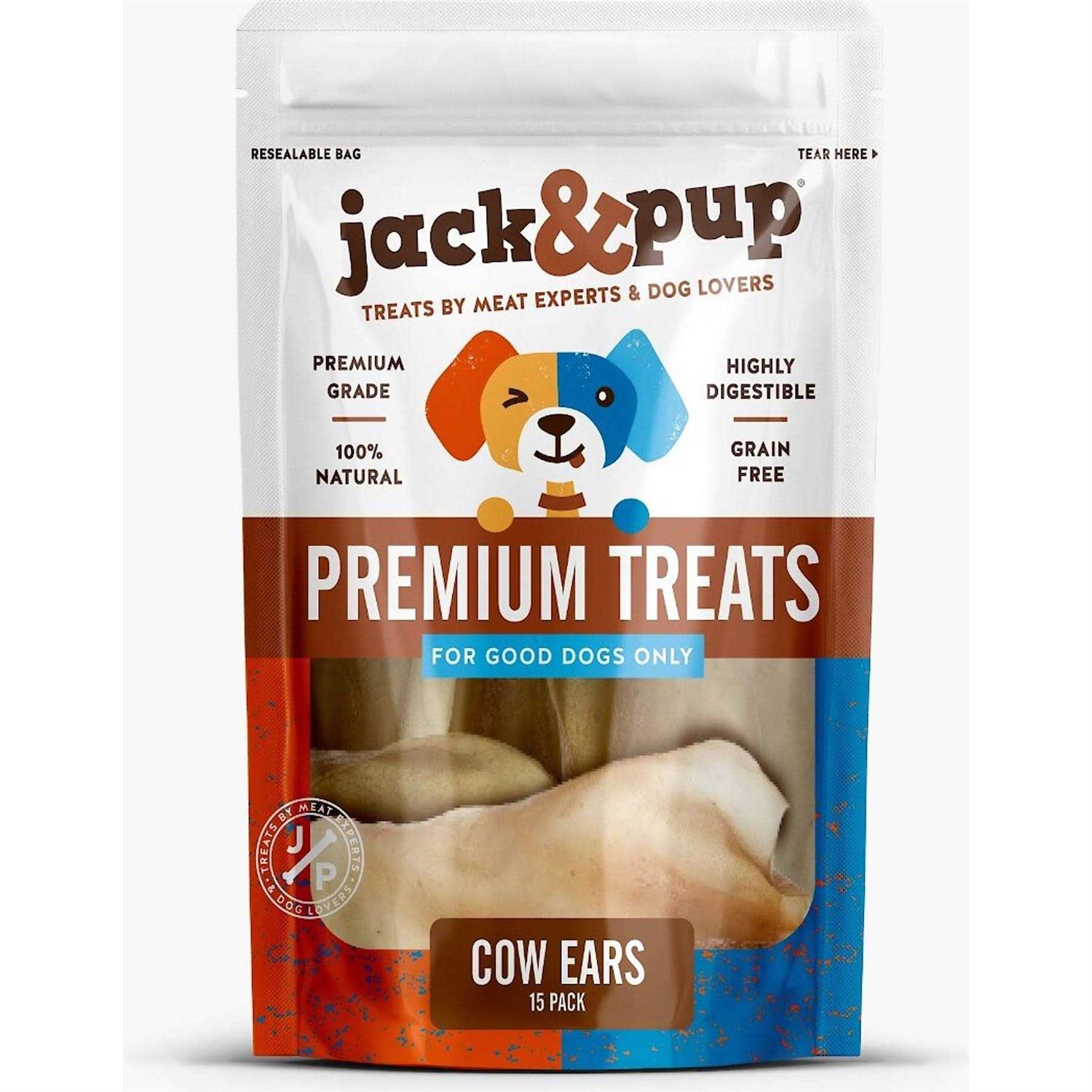 Jack & Pup Cow Ears - Healthber