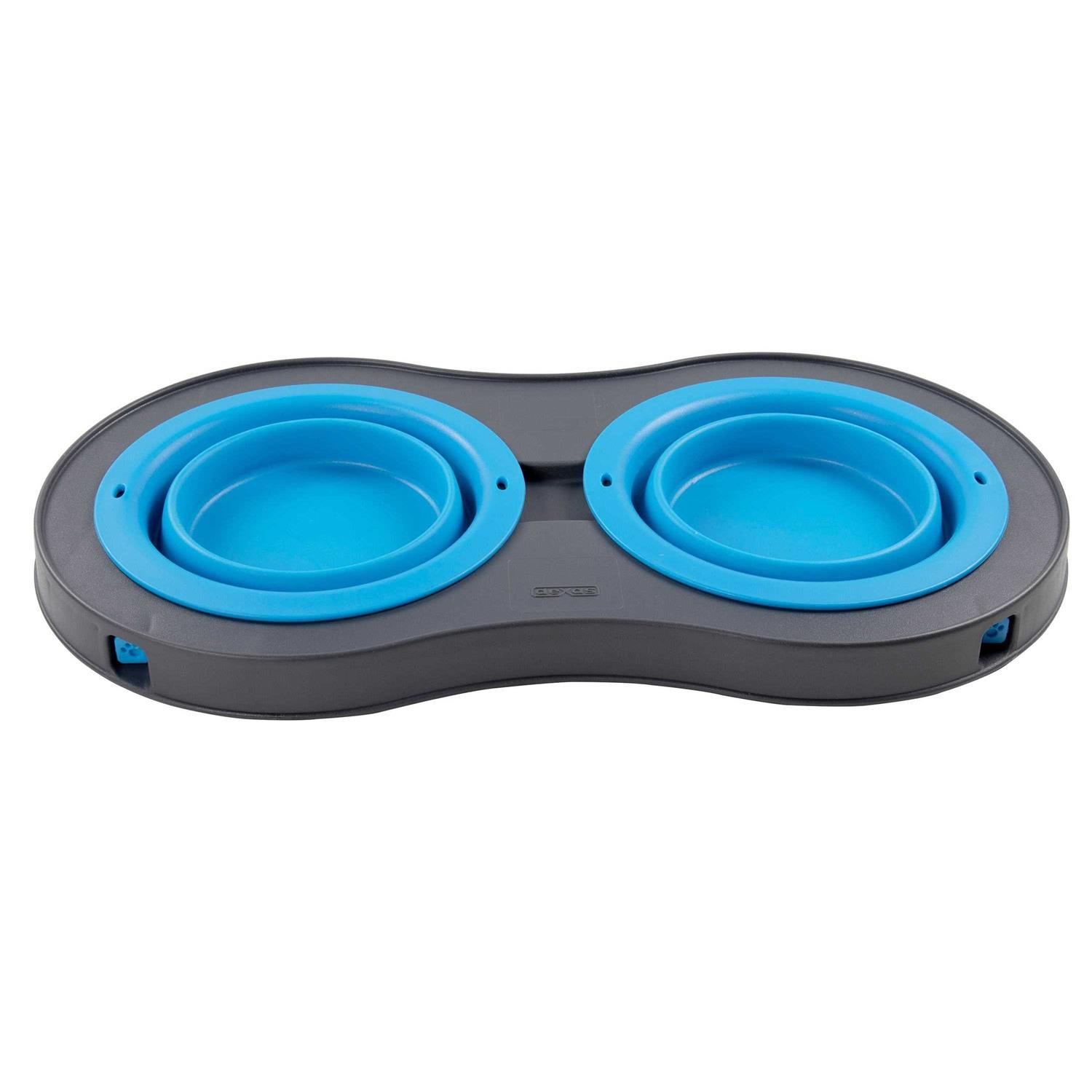 Dexas Popware Double Elevated Pet Feeder - Healthber