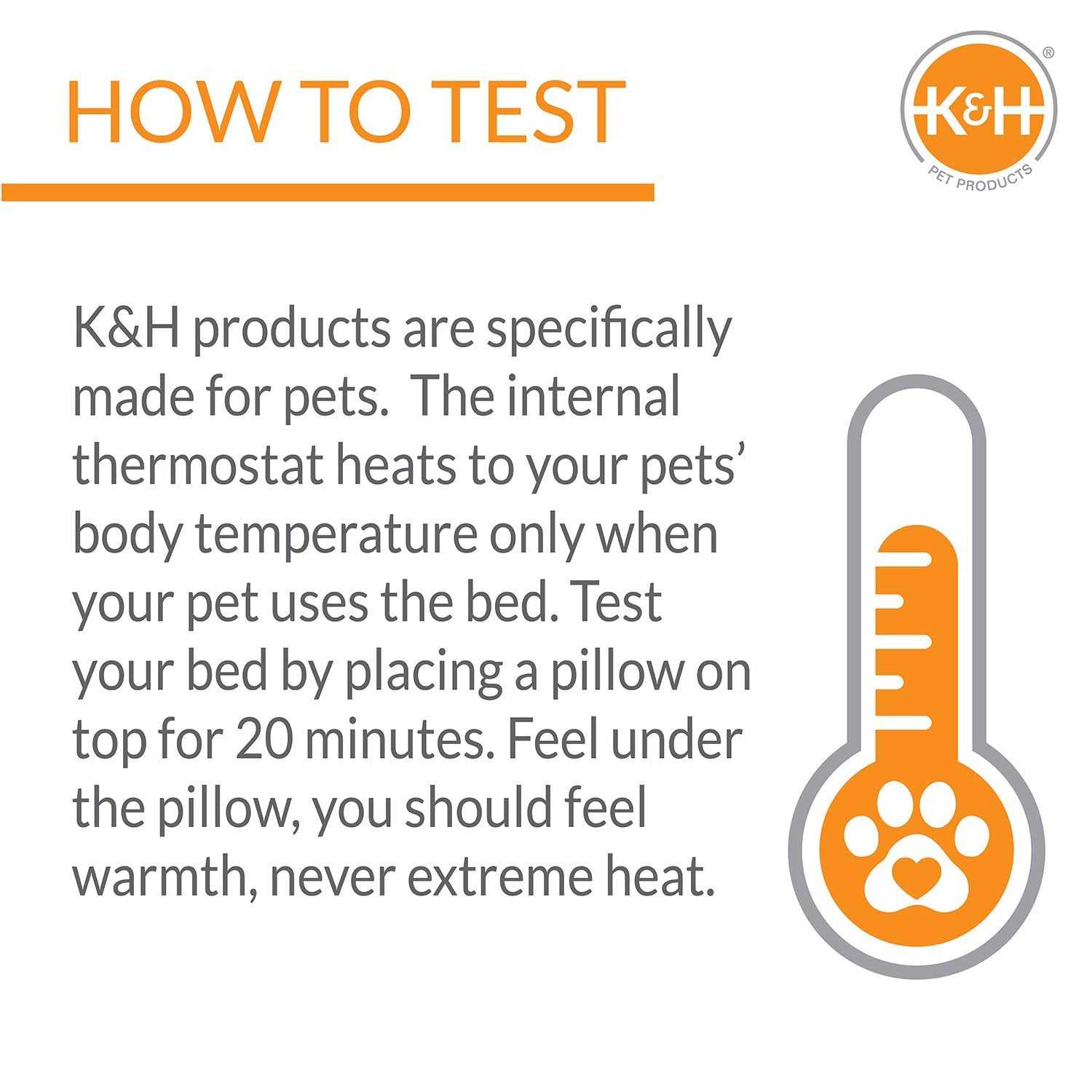 K&H Pet Products Pet Bed Warmer - Healthber