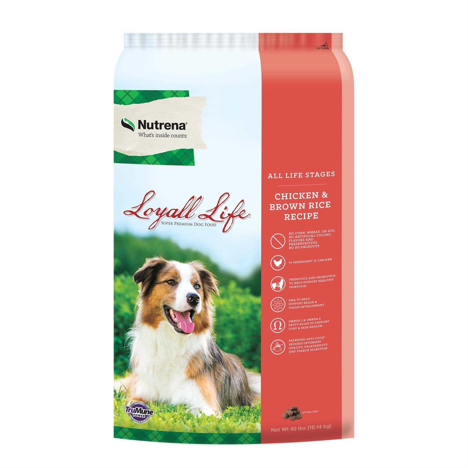 Loyall Life All Life Stages Chicken Brown Rice Dog Food - Healthber